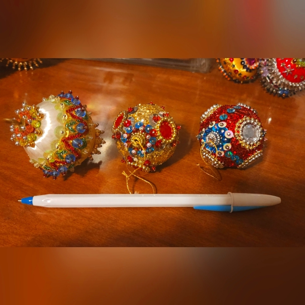 Handmade christmas ornaments